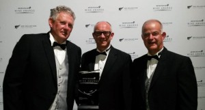 John Forrest receiving award